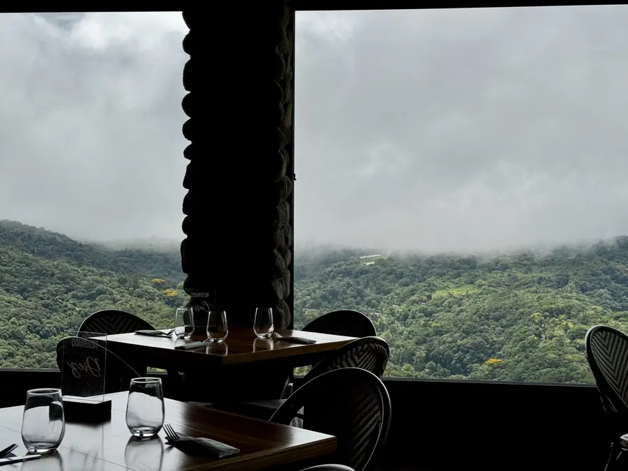 Restaurant Las Nubes am Kraterrand