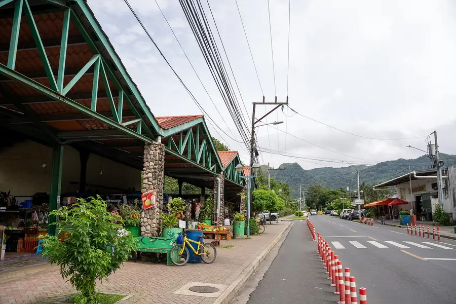 Straße in El Valle