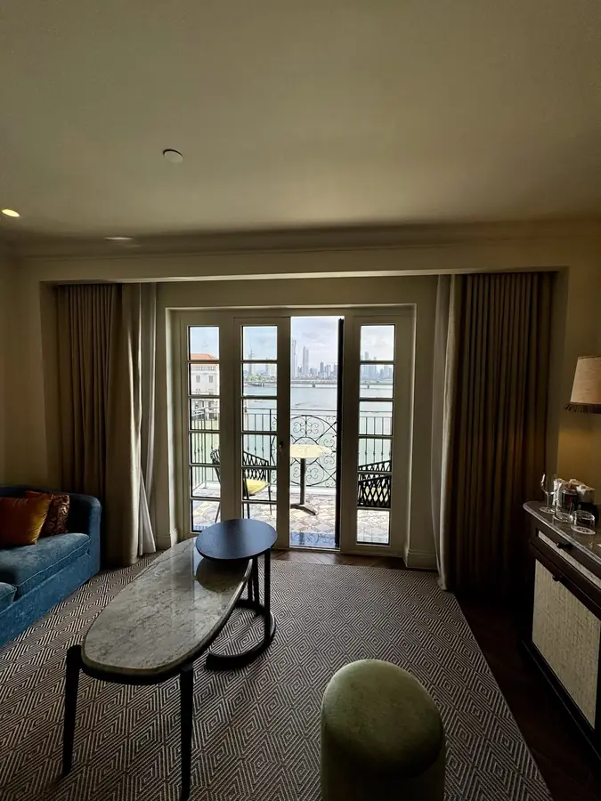 Blick aus der Suite
